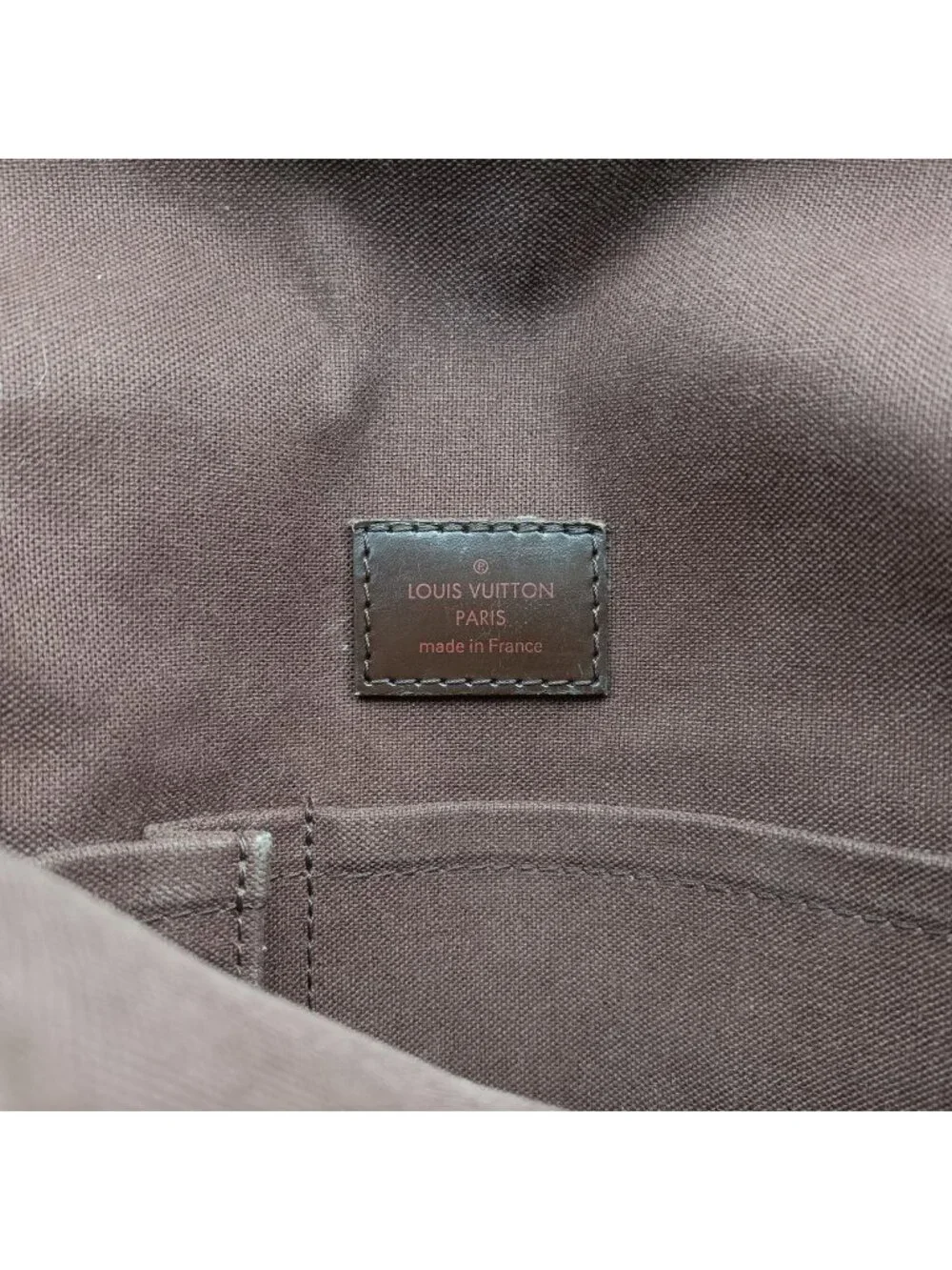 Louis Vuitton Brooklyn PM Ebene Damier Canvas Shoulder Bag